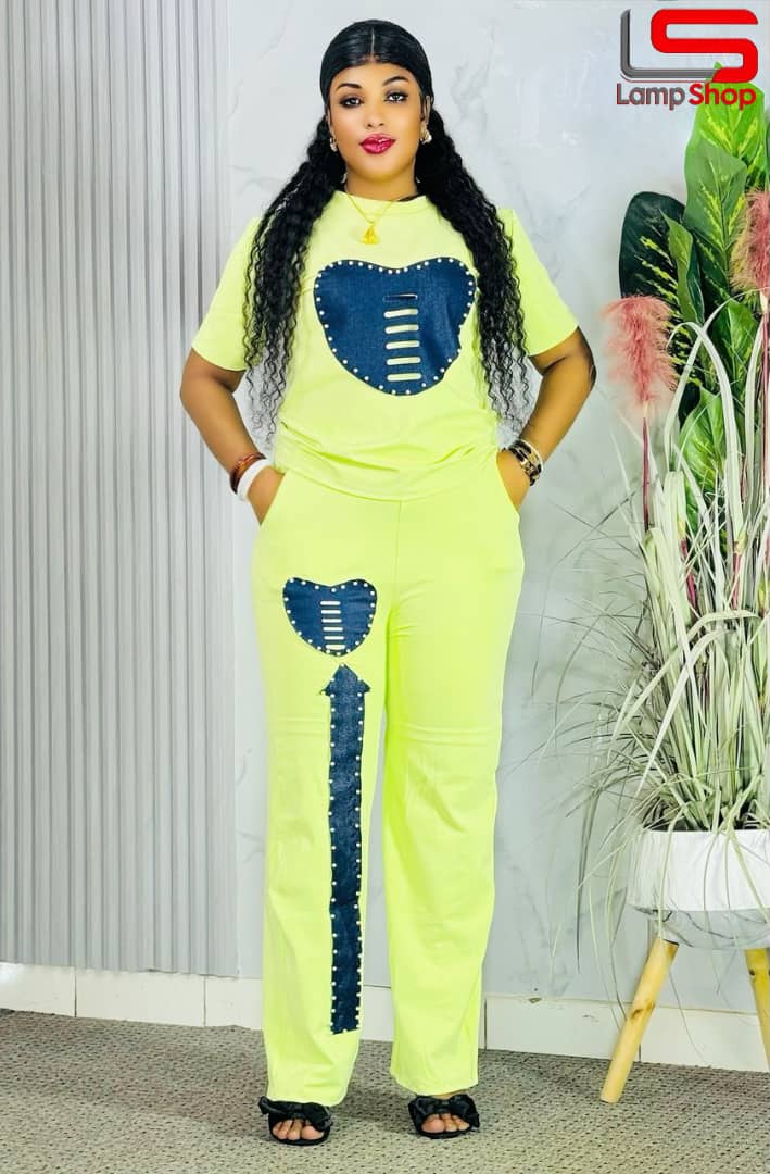 Ensemble coton pour femmle