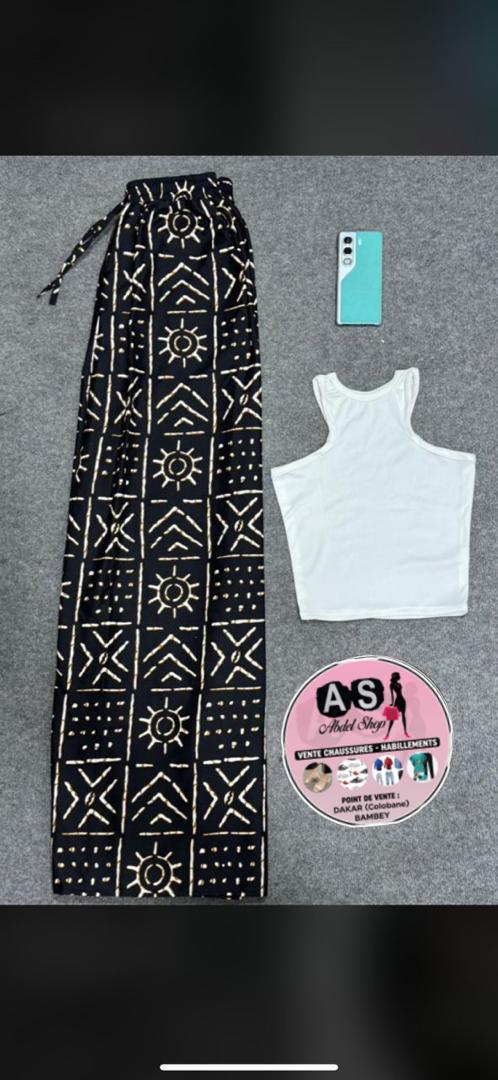 Pantalon africain + body
